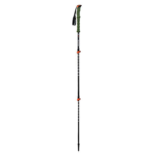 Naturehike 1pc Adjustable Ultra-light Carbon Fiber Hiking Cane Walking Stick Trekking Pole(Green)