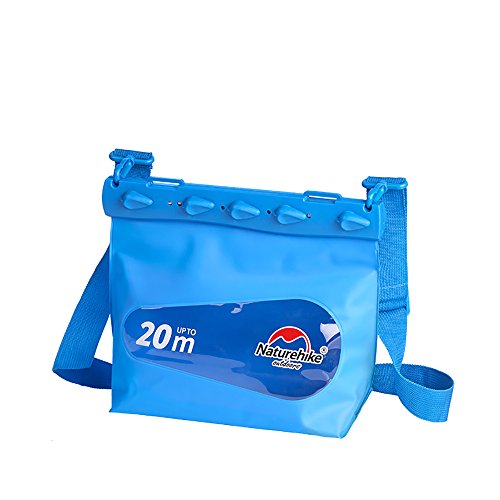 Naturehike Outdoor Swimming Drifting Diving Underwater PVC Waterproof Bag Dry Sack Storage Rafting Sports Bag (Blue)
