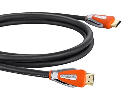 FORSPARK 4K HDMI Cable 3 High Speed 18Gbps HDMI 2.0 Cable HDCP 2.2 4K HDR, 3D, UHD 2160P, HD 1080P, Ethernet Audio Return