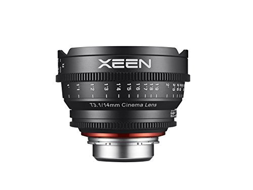 Rokinon Xeen XN14-MFT 14mm T3.1 Professional Cine Lens for Micro Four Thirds Interchangeable Lens Cameras (Black)