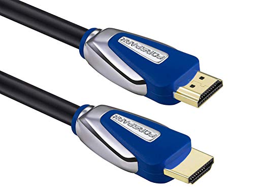 FORSPARK 4K HDMI Cable 33 High Speed 18Gbps HDMI 2.0 Cable HDCP 2.2 4K HDR, 3D, UHD 2160P, HD 1080P, Ethernet Audio Return