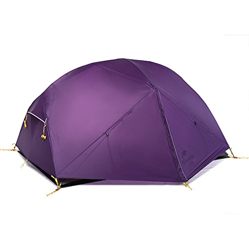 Naturehike Mongar 2 Person 3 Season Outdoor Camping Tent(Purple)