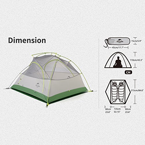 Naturehike Star-River 2-Person Tent (Green)